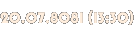 20.07.8081 (13:30) 20.07.8081 (13:30)