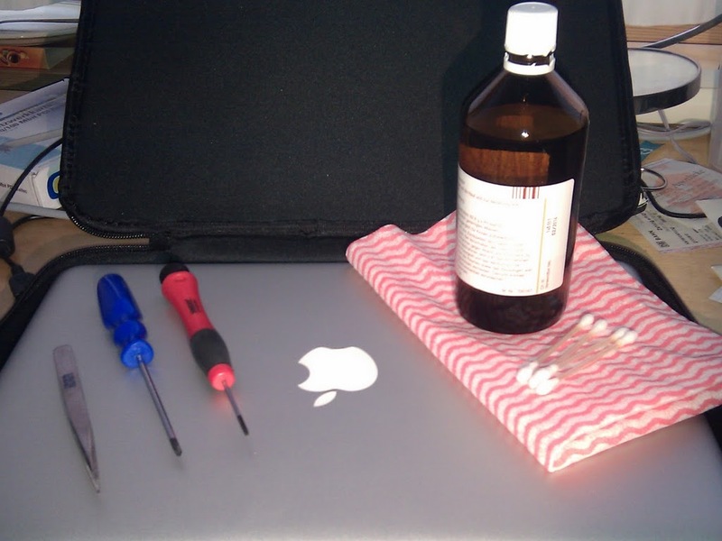 Macbook, Werkzeug, Putzzeug