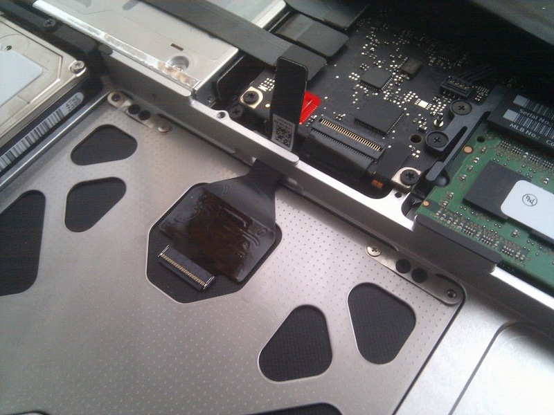 Trackpad abstecken
