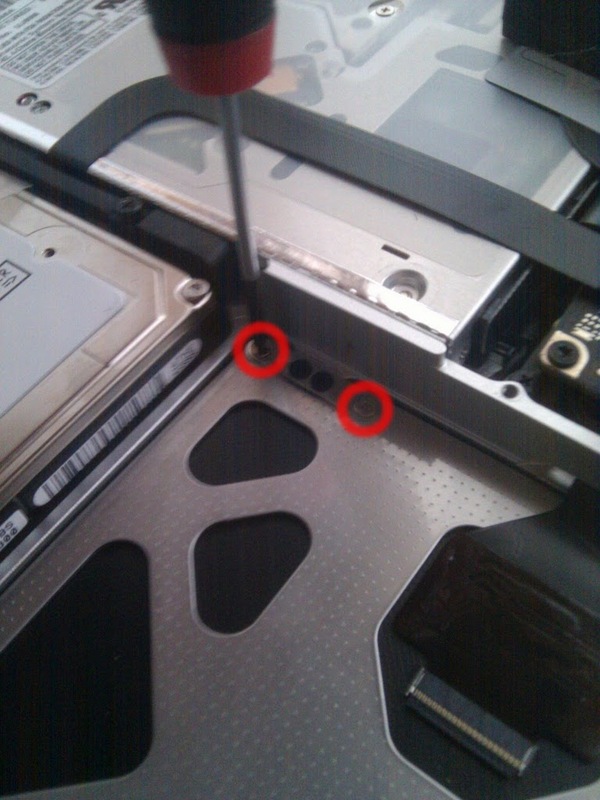 Trackpad ausbauen